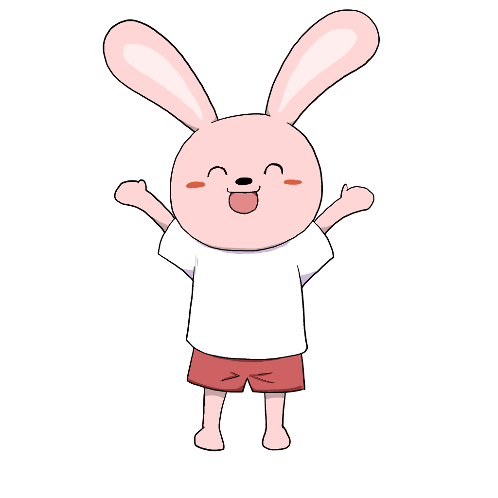 ウサギキャラクター