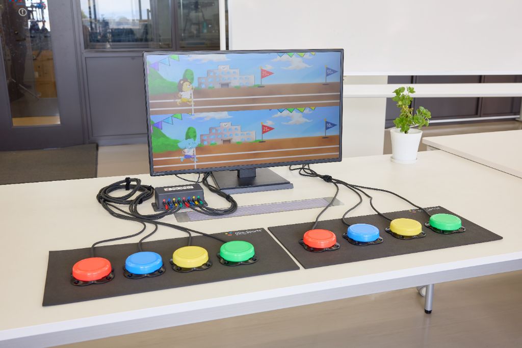 UDe-スポーツのフルセット稼働イメージ